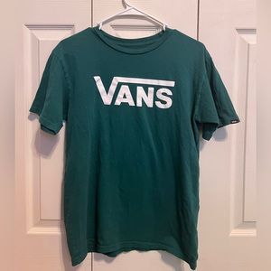 Green Vans Tee